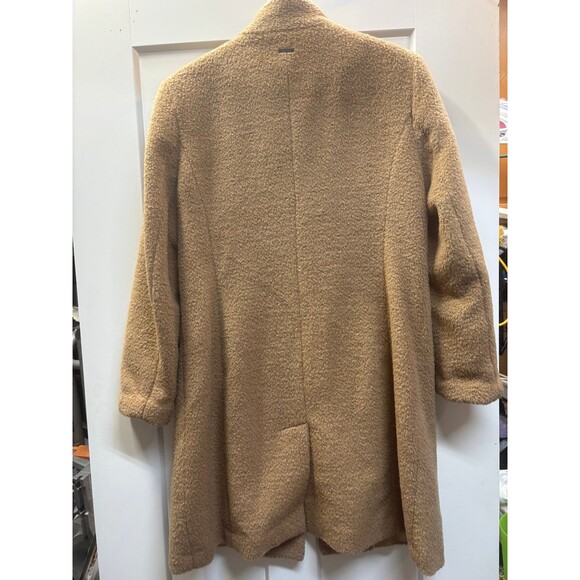 DKNY Women Alpaca/Wool Fuzzy Coat. - Picture 3 of 7